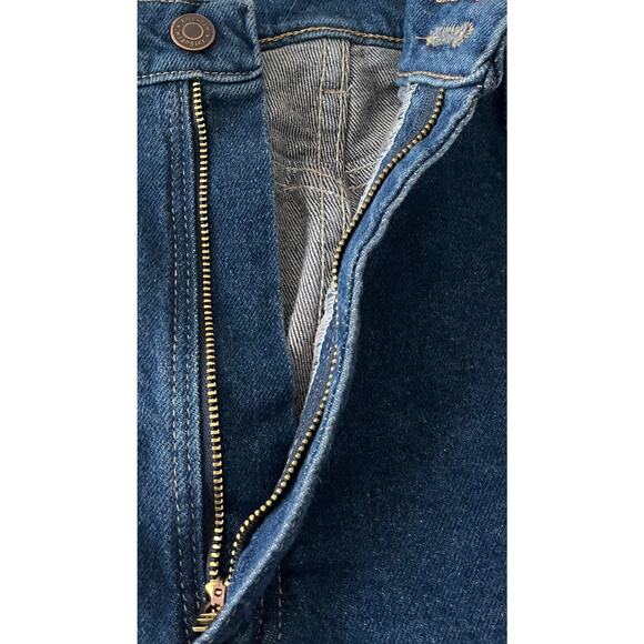 WRANGLER HIGH-RISE, TRADITIONAL LEG, DENIM JEANS, MENS, 38/34, DENIM BLUE - Picture 2 of 11